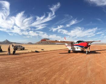 MAF flight to deliver IV fluid for a patient in critical condition