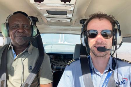 Pilot Phil and Pastor Robaye